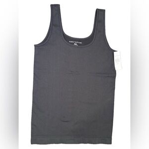 Ann Taylor Elegant Black Sleeveless Top